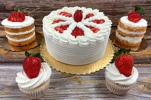 IN STORE ONLY - Keto Strawberry Short Cake by the Slice - Gluten Free, Sugar Free, Low Carb, Keto & Diabetic Friendly