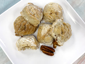 Keto Snowball Cookies - Keto Pecan Cookie - Egg FREE, Gluten Free, Sugar Free, Low Carb & Keto Approved