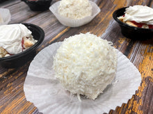 Load image into Gallery viewer, IN STORE ONLY - Keto Snowballs - Coconut Cover Cake Ball - Gluten Free, Sugar Free, Low Carb
