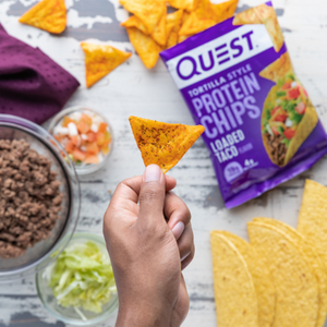 Quest Nutrition -Tortilla Style Protein Chips - Loaded Taco - Gluten Free, High Protein, Low Carb