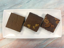 Load image into Gallery viewer, Keto Fudgy Brownies - Pecan Brownies - Gluten Free, Sugar Free, Low Carb &amp; Keto Approved
