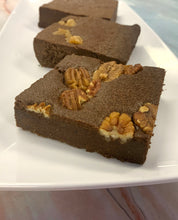 Load image into Gallery viewer, Keto Fudgy Brownies - Pecan Brownies - Gluten Free, Sugar Free, Low Carb &amp; Keto Approved
