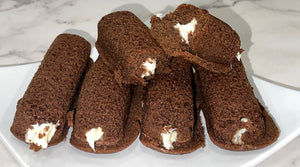 Keto Twinkies, Chocolate Sponge Cake with Sugar Free Buttercream - Gluten Free, Sugar Free, Low Carb, Keto & Diabetic Friendly